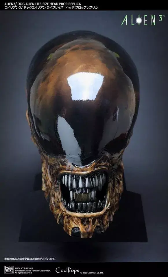 Coolprops Studio – Alien Xenomorph 1/1 Life size Bust Resin Statue Figure (Licensed)