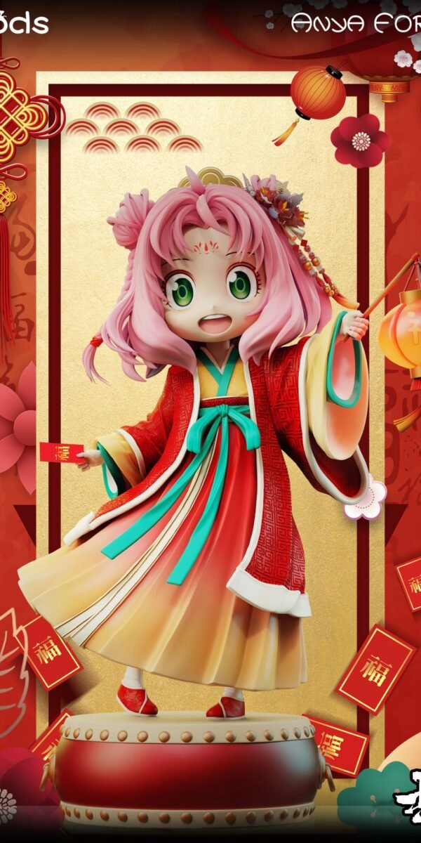 GOODS Studio – Spy x Family Series Auspicious Anya Forger Statue