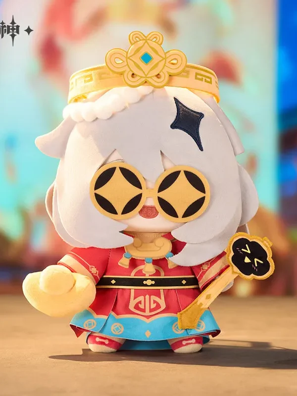 mihoyo-Genshin Impact Paimon Little God of Wealth Plushie