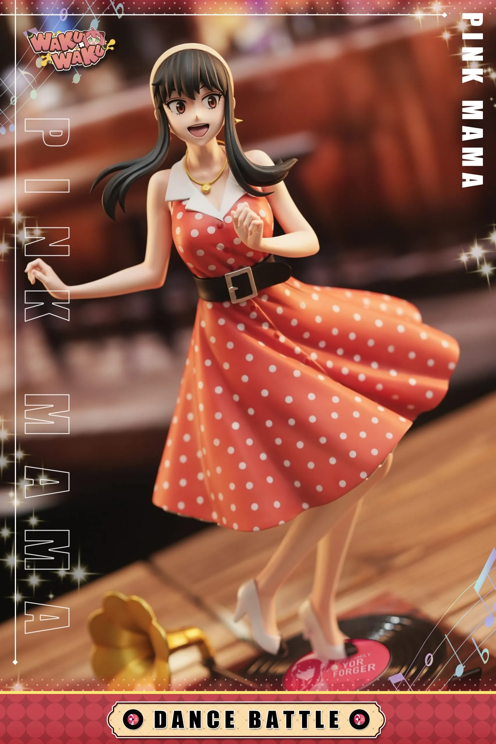 WakuWaku Studio – Spy x Family Phonograph Mom Yor Forger - Image 5
