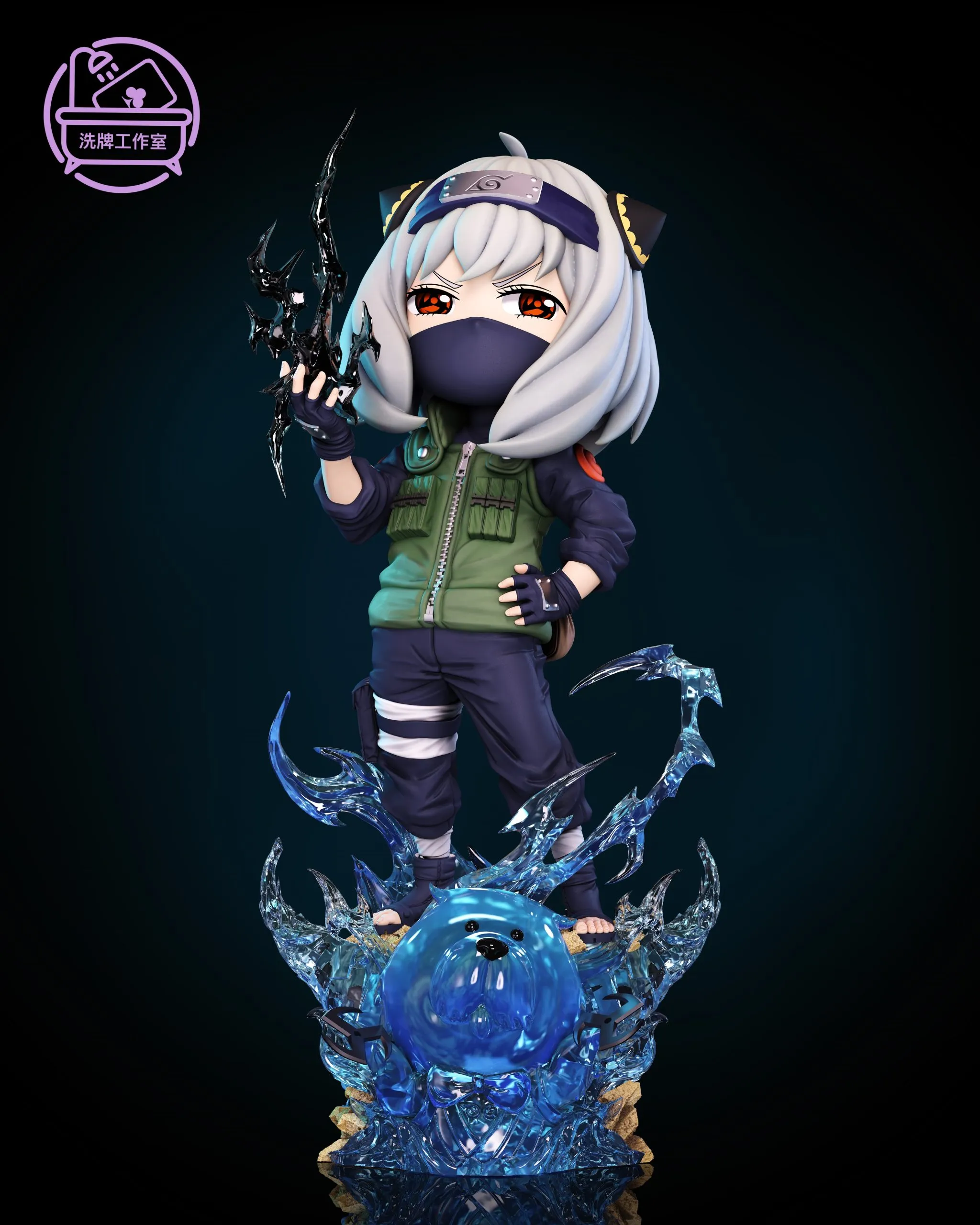 Xi Pai Studio – Spy x Family 03 Anya Forger COS Kakashi Hatake - Image 1