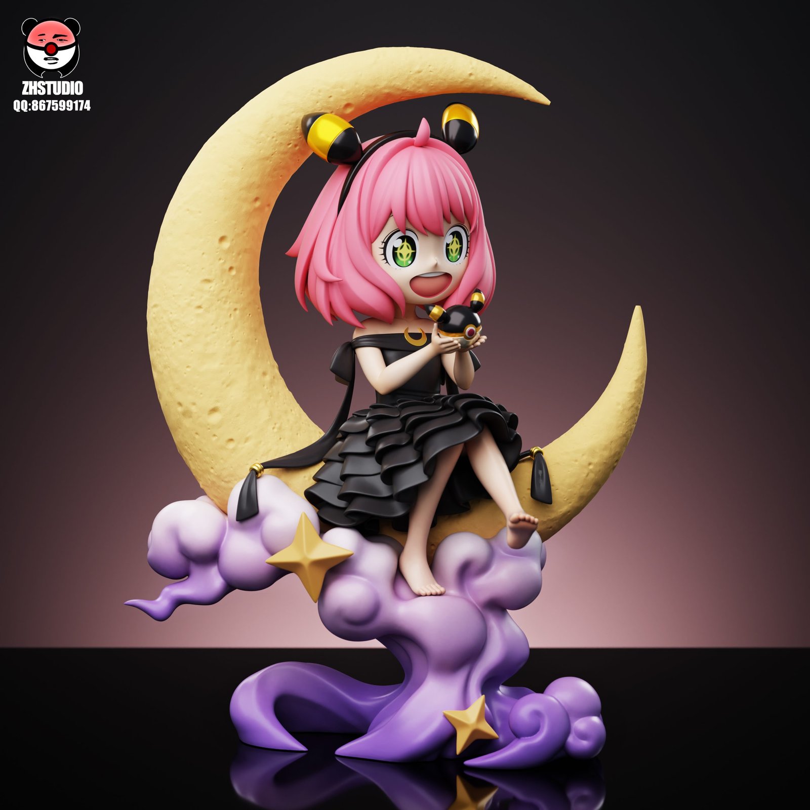 ZH_Studio_-_Pokemon_Series_Anya_Forger_COS_Umbreon_Valentine_s_Day_Limited-0 ZH Studio – Pokémon Series Anya Forger COS Umbreon Valentine’s Day Limited - Image 1