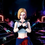 【Pre order】BoxQi Studio 1/6 Android 18 Platinum Silicone Articulated Action Figure HQ03 Dragon Ball - Image 3