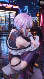 【Pre order】Girl's House GK Studio - Cyberpunk: Edgerunners Lucyna Kushinada - Image 5