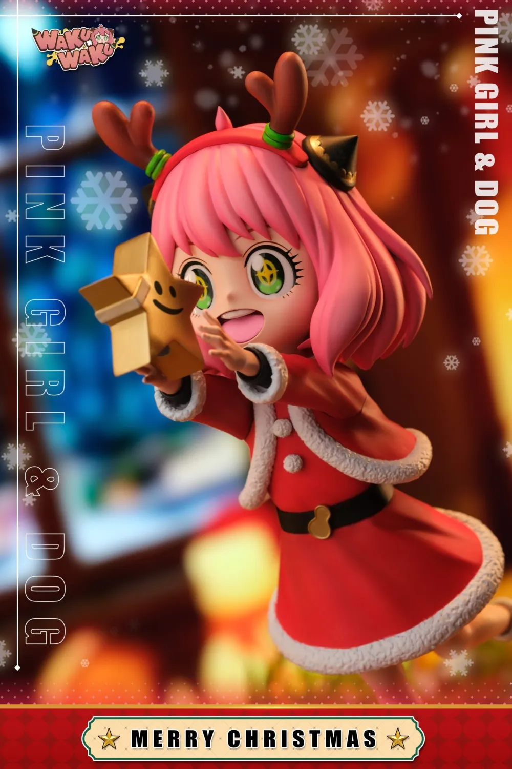 aa95e748749f60b3 【Pre order】Wakuwaku Studio - Spy x Family 2024 Christmas Limited Anya Forger - Image 1