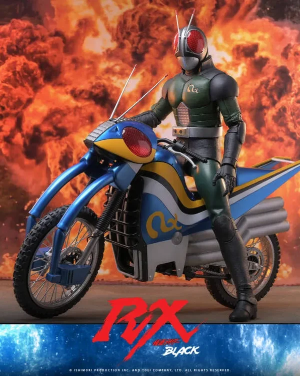 【Pre order】Hot Toys Studio 1/6 Kamen Rider Black RX Acrobatter Collectible Vehicle TMS182 (Licensed)