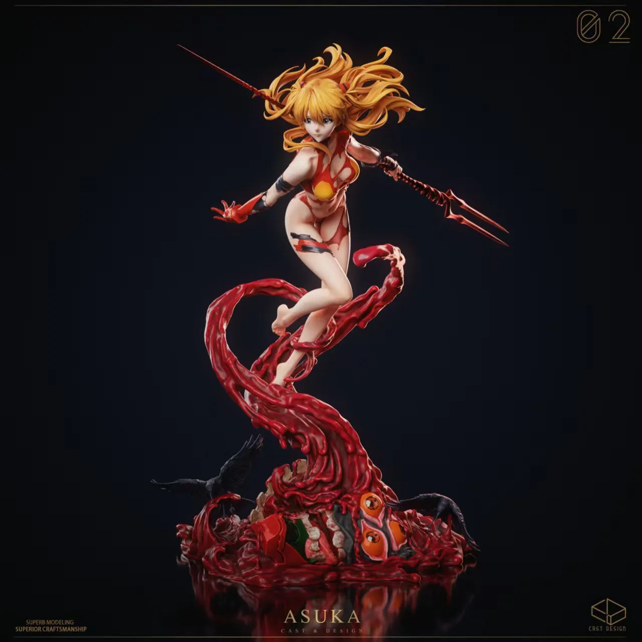 b0a706224a4e0bef 【Pre order】Cast Design 1/4 Neon Genesis Evangelion Asuka Langley Soryu - Image 1