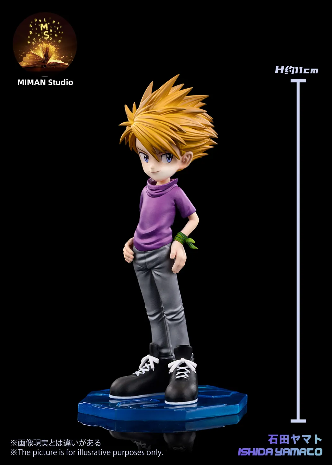 bc1f52bfa93cd406 (1) 【Pre order】MIMAN Studio - Digimon Ishida Yamato & Gabumon - Image 1