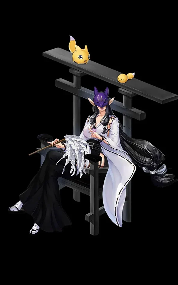 【Pre order】LD Studio - Digimon Sakuyamon & Kuzuhamon
