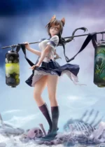 【Pre order】QuesQ 1/7 PVC Bakemonogatari Tsubasa Hanekawa (Copyright)