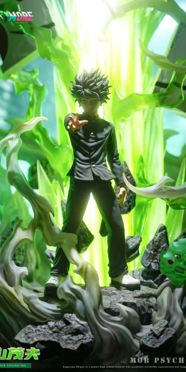 【Pre order】Sakura × More Studio Mob Psycho 100 Shigeo Kageyama with LED