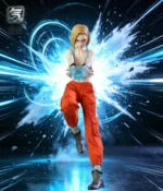 【Pre order】BoxQi Studio 1/6 Android 18 Platinum Silicone Articulated Action Figure HQ03 Dragon Ball - Image 8