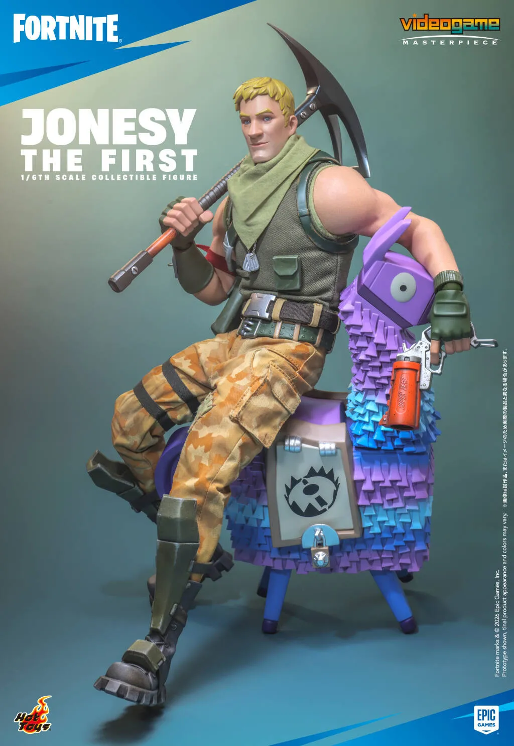 cfb37b14a9784f2e 【Pre order】Hot Toys Studio 1/6 Fortnite Jonesy The First VGM85 (Licensed) - Image 1