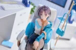 【Pre order】SSR FIGURE 1/7 PVC THE IDOLM@STER SHINY COLORS × Mahjong Soul Asakura Tooru Office Effortless Ver. (Copyright) - Image 2