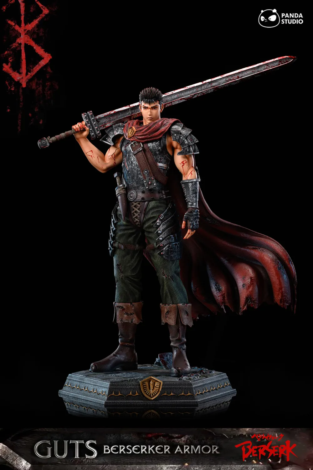d5e9f06f01bbc0a1 【Pre order】Panda Studio 1/4 Berserk Guts - Image 1