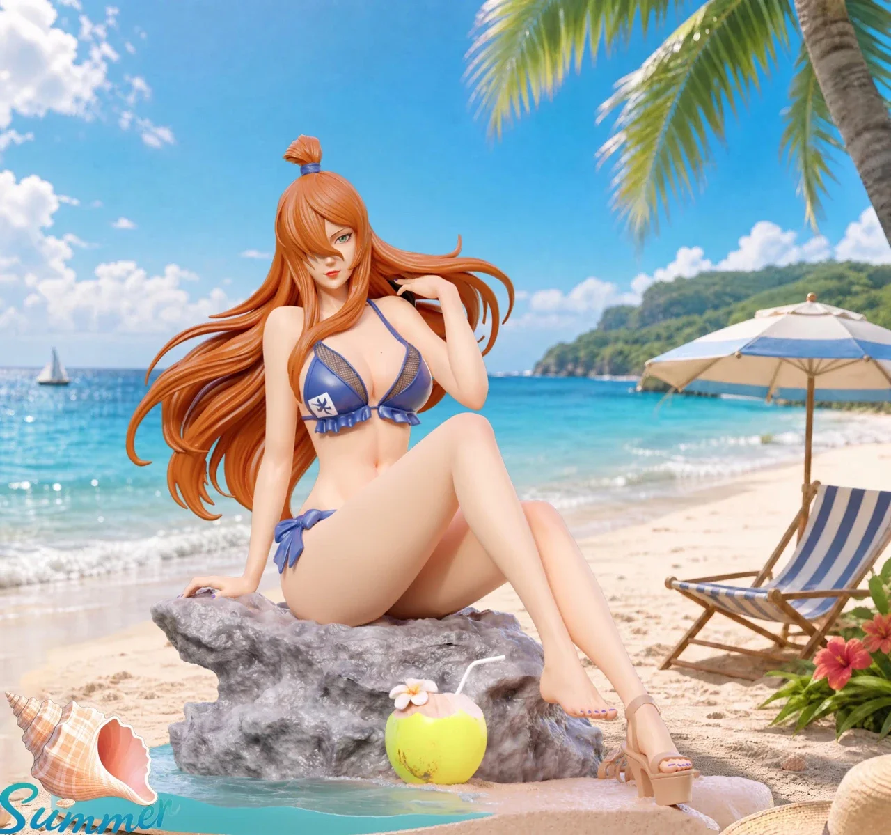 【Pre order】Summer Studio 1/6 Naruto Mei Terumi swimsuit suit