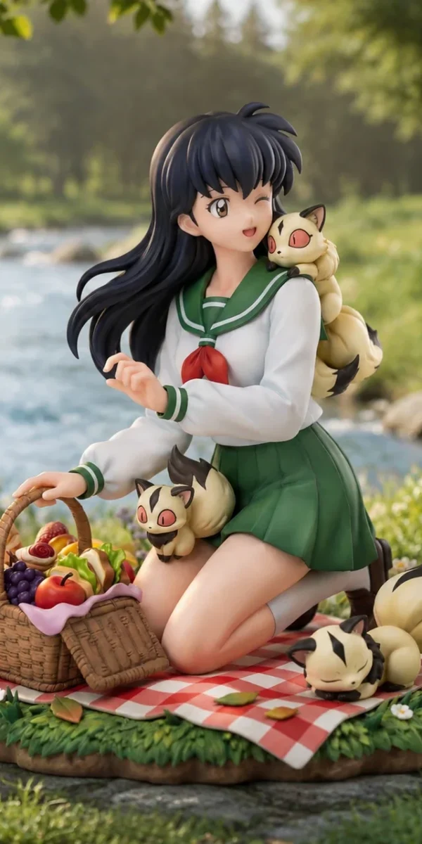 【Pre order】LS Studio 1/6 Inuyasha Kagome Higurashi & Kirara