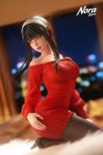 【Pre order】Nora Studio 1/4 Spy x Family Yor Forger Red Sweater Resin Figure - Image 9
