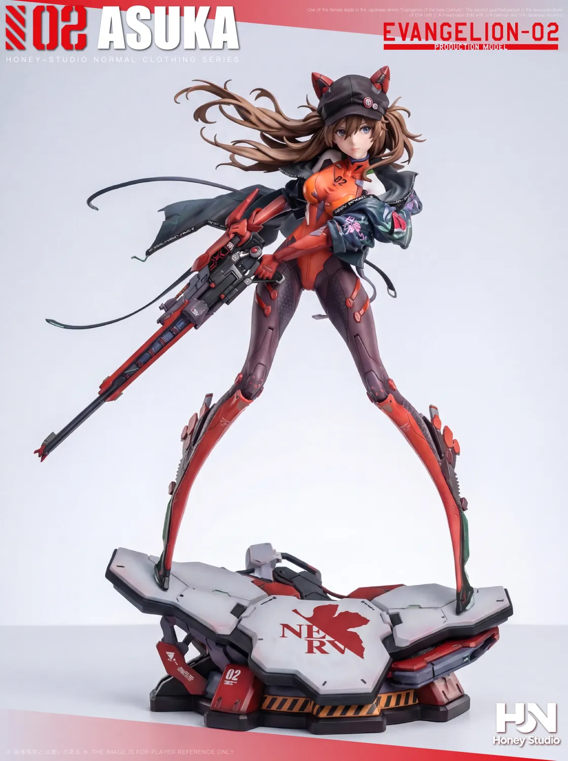 e21e9bb9fbb2b640 【Pre order】Honey Studio 1/6 & 1/4 Neon Genesis Evangelion Asuka Langley Soryu - Image 1