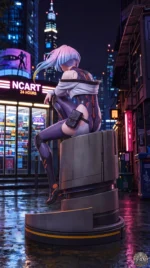 【Pre order】Girl's House GK Studio - Cyberpunk: Edgerunners Lucyna Kushinada - Image 2