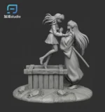 【Pre order】JiaJian Studio - Inuyasha & Higurashi Kagome - Image 4