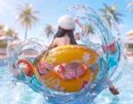 【Pre order】Yaomengmeng Studio Wuthering Waves QianSaki Swimsuit Ver. - Image 2