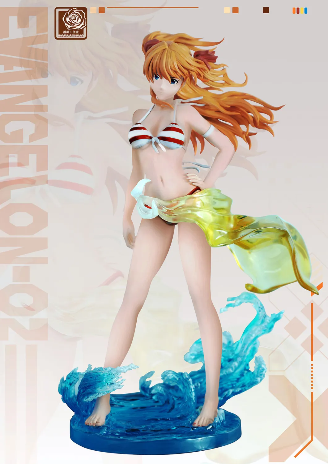 eae8e91a219f25f8 【Pre order】Rose Studio 1/6 Neon Genesis Evangelion Asuka Langley Soryu - Image 1