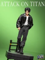 【Pre order】GO Figure Studio Attack on Titan Levi Ackerman Walking Ver. - Image 7