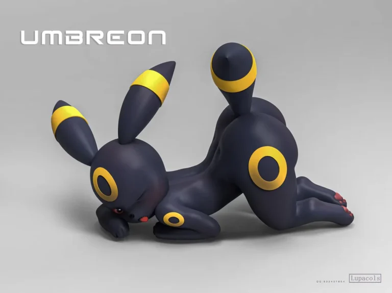 ee6c7f48464ffefff494ab3bcd2fe6ab-768x574 Umbreon Pokémon 1/1 Scale High-End Furry Silicone Sex Doll – Lupacol Studio - Image 1