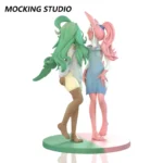 Zhu Yi Wan Jia Studio – Furry Sylveon x Leafeon Pokémon Themed Resin Collectible - Image 6