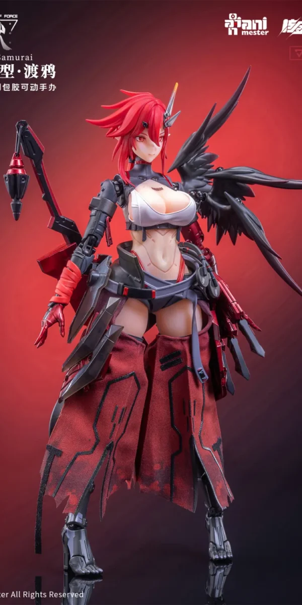 【Pre order】Animester 1/9 PVC Wolf-Mastiff Force Karas Samurai Action Figures (Copyright)