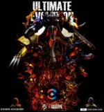 【Pre order】Lueying X Demons Studio Digimon Adventure Omegamon Ultimate Evolution Diorama With LED - Image 2