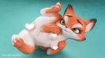 Fox Silicone Figure – Luna Furry Studio - Image 4