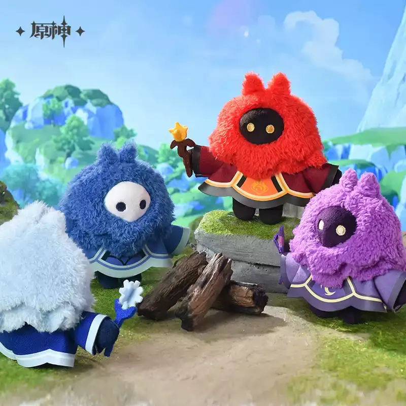 genshin-Abyss-Mages-Plush-keychain-main mihoyo-Official Genshin Impact Abyss Mage Series Plushie Keychain - Image 1
