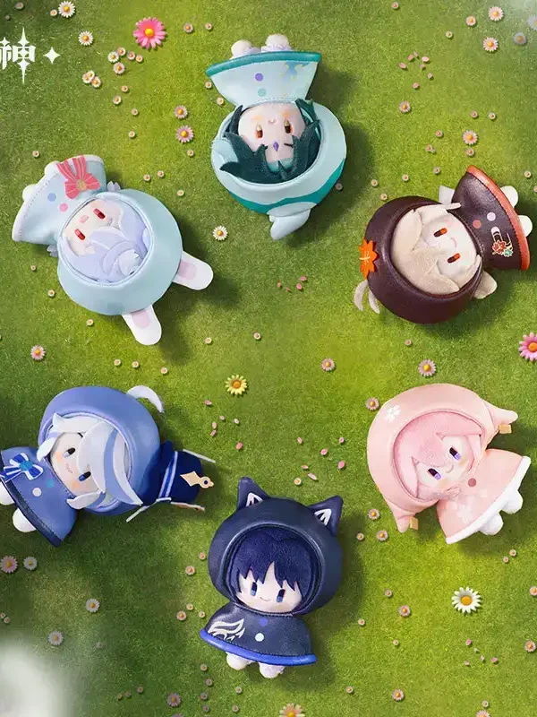 mihoyo-Official Genshin Impact Fun in the Rain Series Hangable Plush