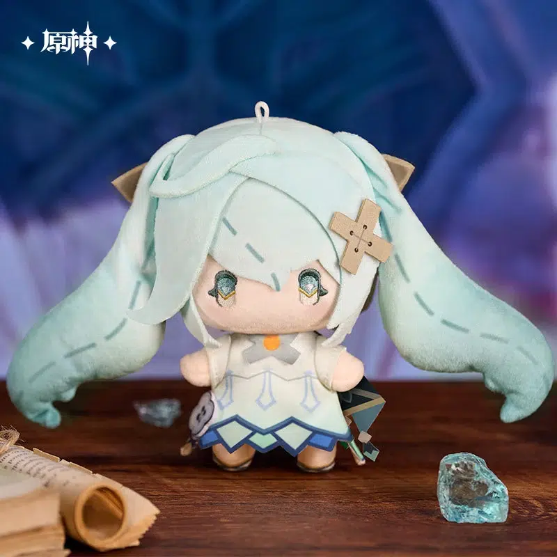 genshin-impact-faruzan-puzzlepal-plush-keychain-front-view mihoyo-Genshin Impact Faruzan Puzzlepal Hangable Plush - Image 1