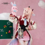 mihoyo-Official Genshin Impact Linnea Bunny Plush Hand Puppet - Image 2