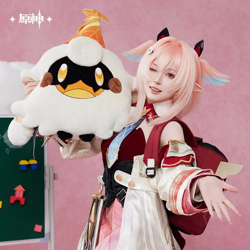 genshin-linnea-lumi-plush-pillow-1 mihoyo-Official Genshin Impact Linnea Lumie Plush Pillow - Image 1