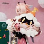 mihoyo-Official Genshin Impact Linnea Lumie Plush Pillow - Image 3
