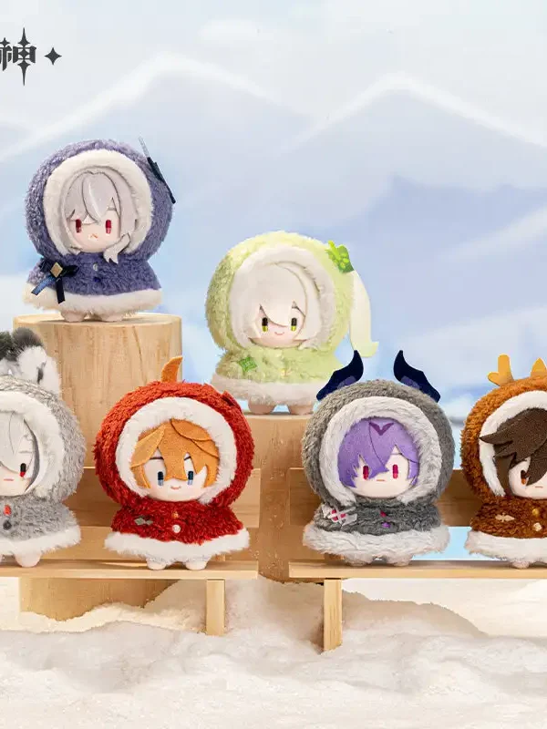 mihoyo-Official Genshin Impact Fun in the Snow Series Plushie Hangable
