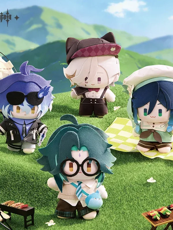 mihoyo-Official Genshin Impact Spring Blossom Tales Series Dress-Up Plush Doll