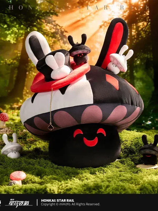 mihoyo-Honkai: Star Rail Bunny Mushroom & Mushroom Bunny Plushies