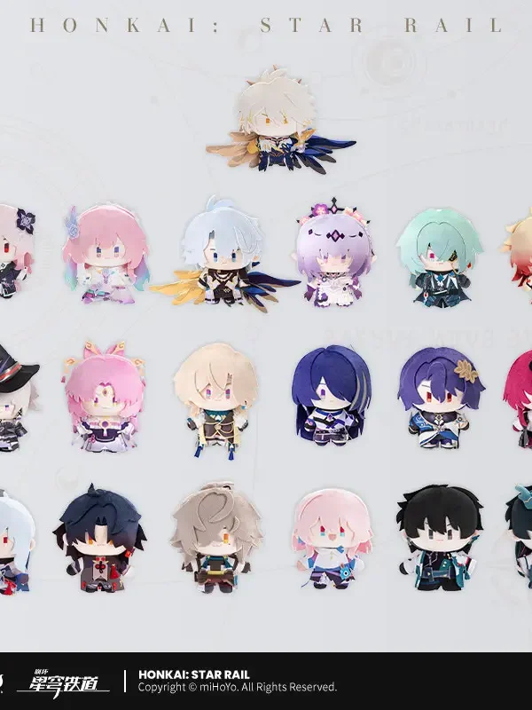 mihoyo-Official Honkai: Star Rail Chibi Doll Series Plushies