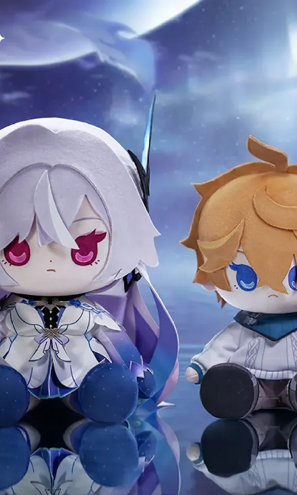 mihoyo-Genshin Impact Theme Sitting Pose Plush Doll Set