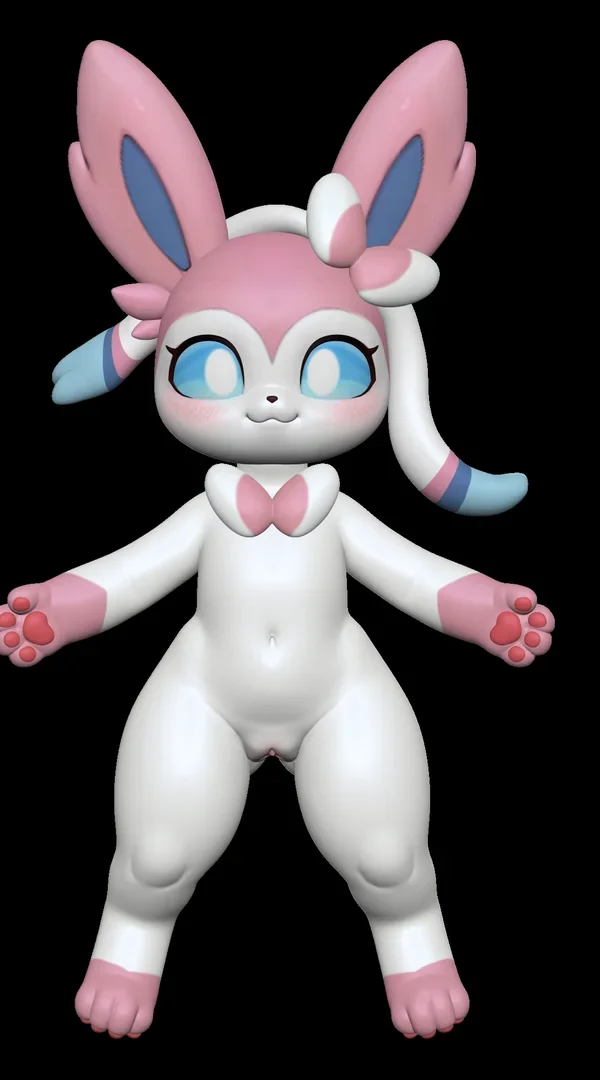 Sylveon Pokémon Life-Size Sex Silicone Doll – Spirit Demon Studio