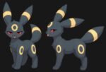 Spirit Demon Studio – Umbreon Pokémon Silicone Doll Inspired Collectible Silicone Figure