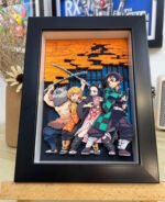 Demon slayer: Slayers united 3D Stereoscopic Painting