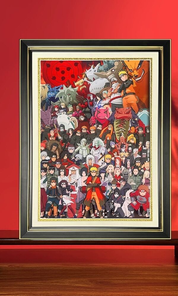 Naruto 3D Stereoscopic Painting