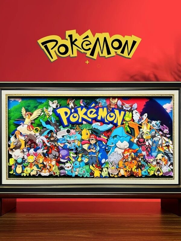 Pokemon 3D Stereoscopic Painting