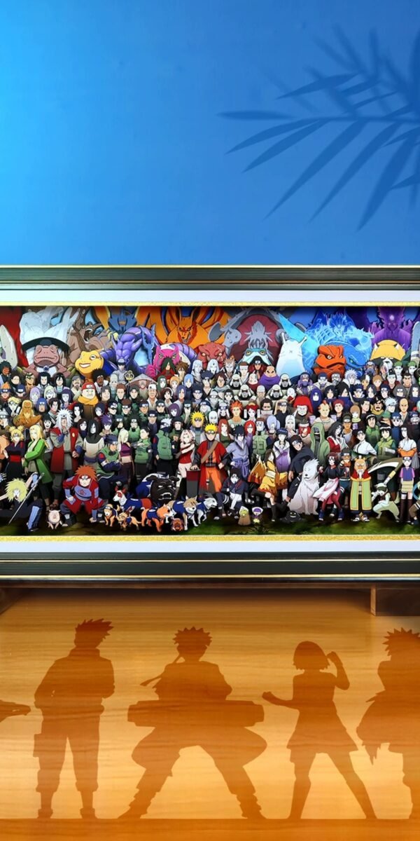 Naruto 3D Stereoscopic Painting